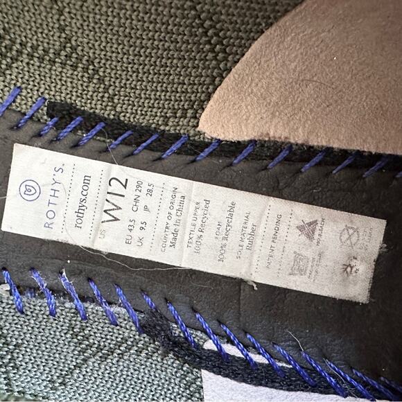 Rothys Safari Pointed Flats Size 12 - Picture 10 of 10